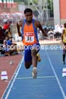 Inter boys triple jump, English Schools Track and Field. Photo: David T. Hewitson/Sports for All Pics